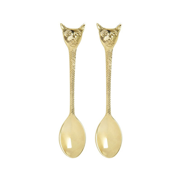 Set of Brass Spoons